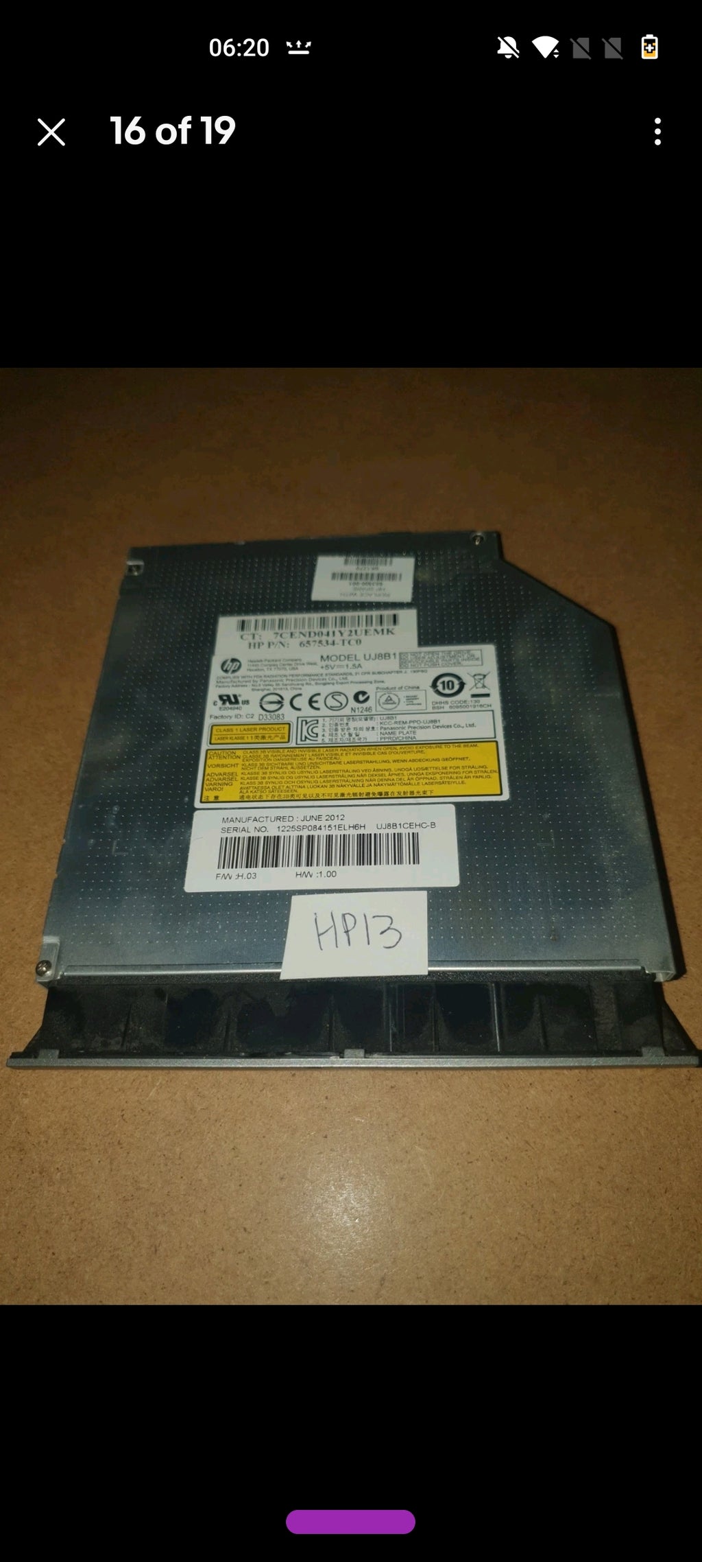 HP ProBook 4540s Core I3 15.6-inch Laptop FOR PARTS £10 PER PART