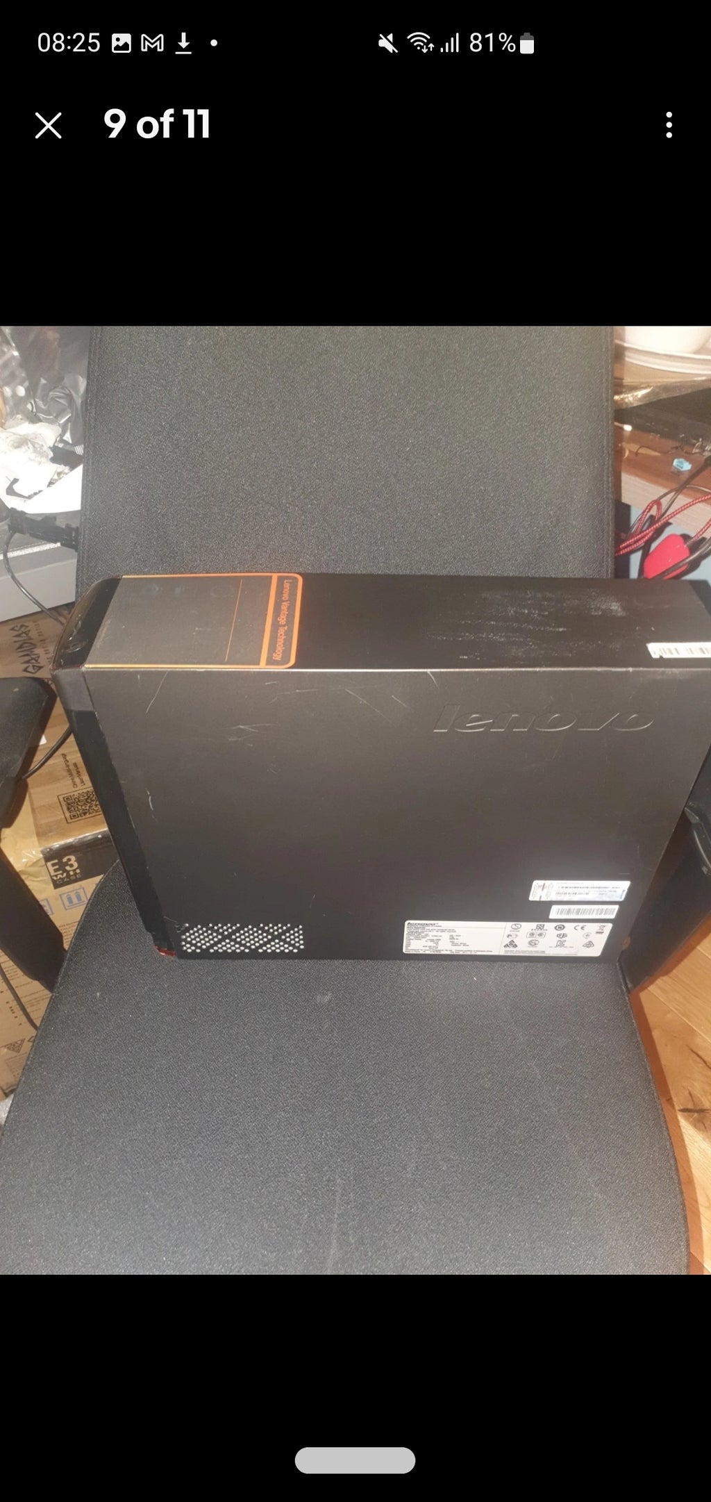 FOR PARTS - Lenovo H330 Desktop Computer With GPU