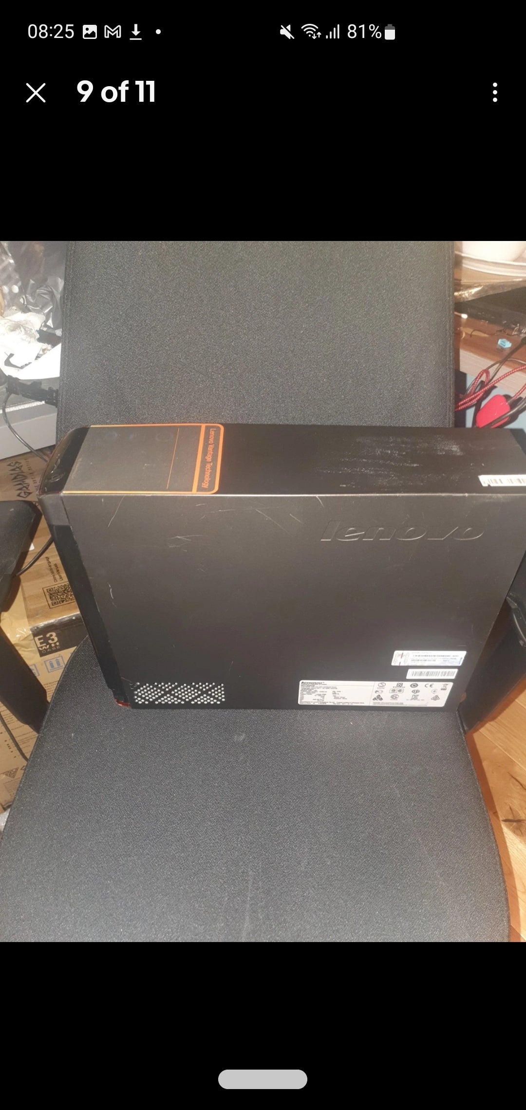 FOR PARTS - Lenovo H330 Desktop Computer With GPU