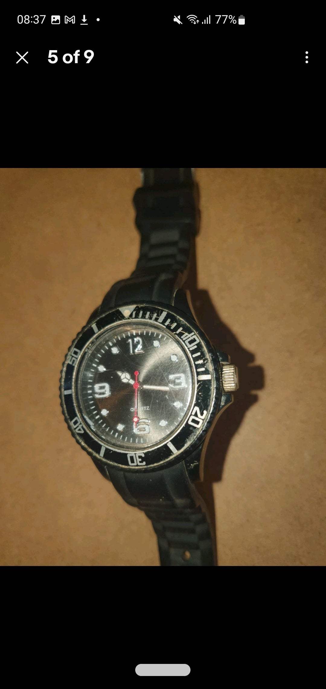 Luxmalità Black Classic Design Watch