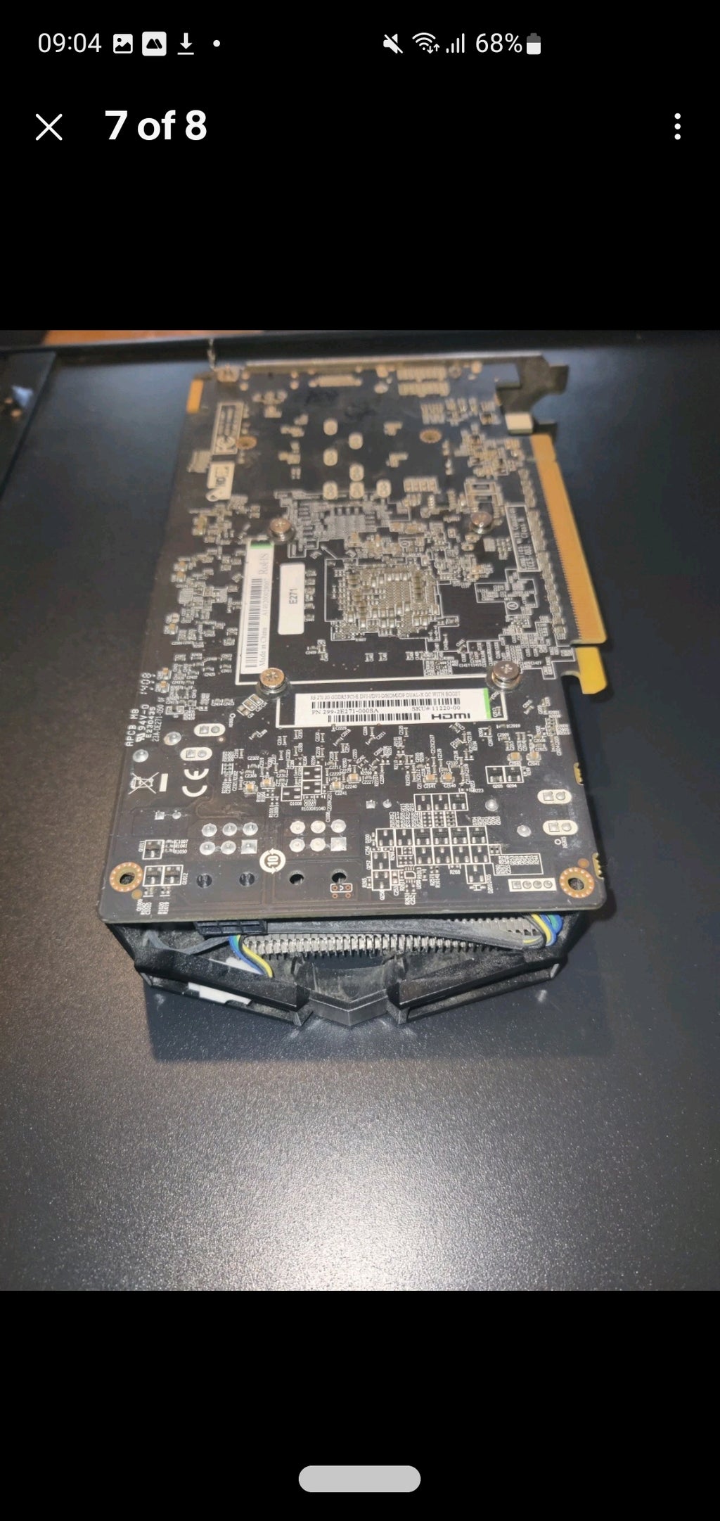 Faulty Sapphire r9 270 Graphics card GPU Artefacting
