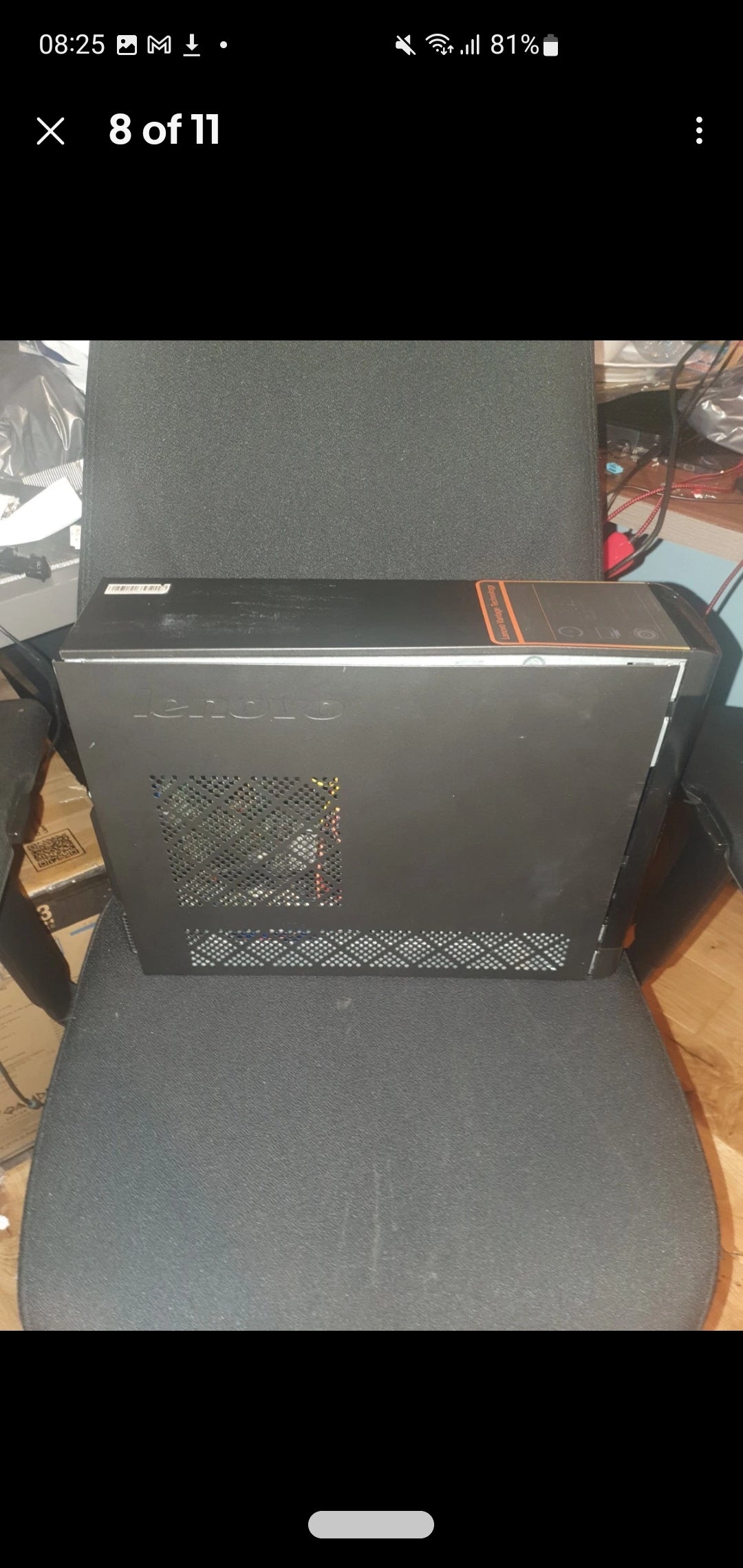 FOR PARTS - Lenovo H330 Desktop Computer With GPU