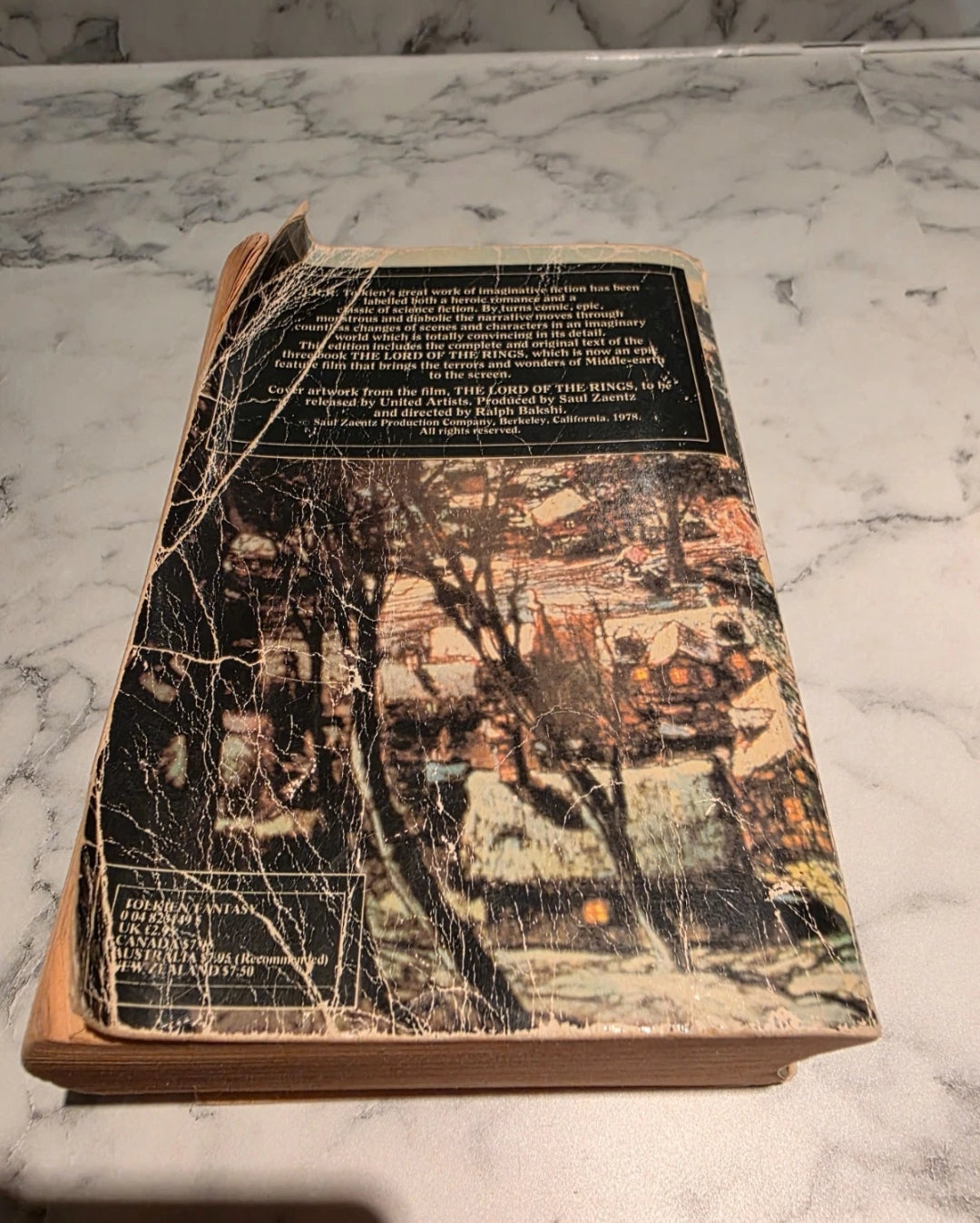 1978 Lord Of The Rings The Complete Original Text Of J.R.R Tolkien Classic Book