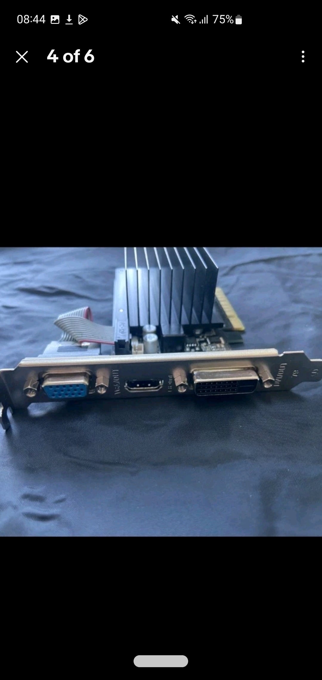 4x Or 8x - NON STANDARD - MSI GeForce NVIDIA 2 GB GT710 GPU - Please read description carefully