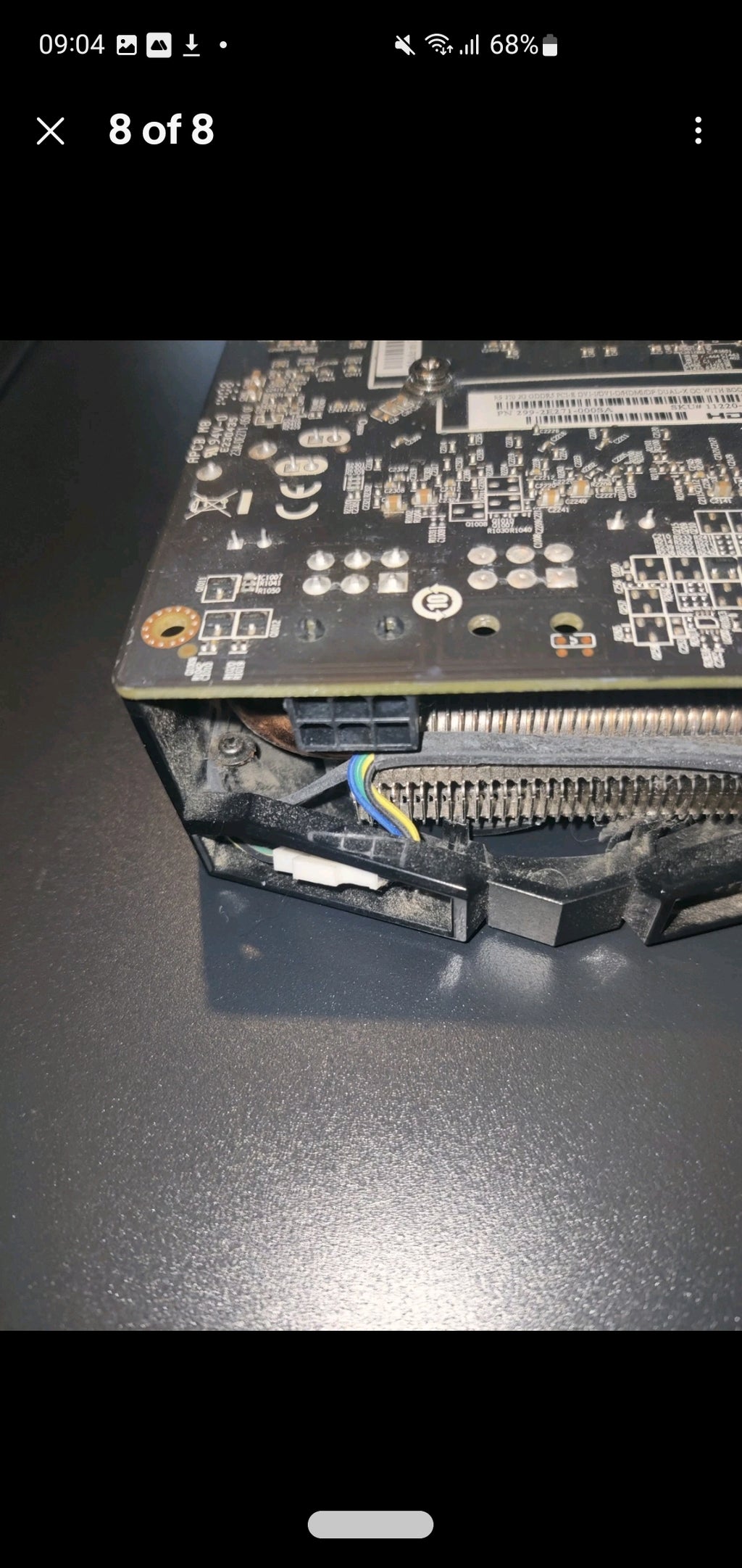 Faulty Sapphire r9 270 Graphics card GPU Artefacting