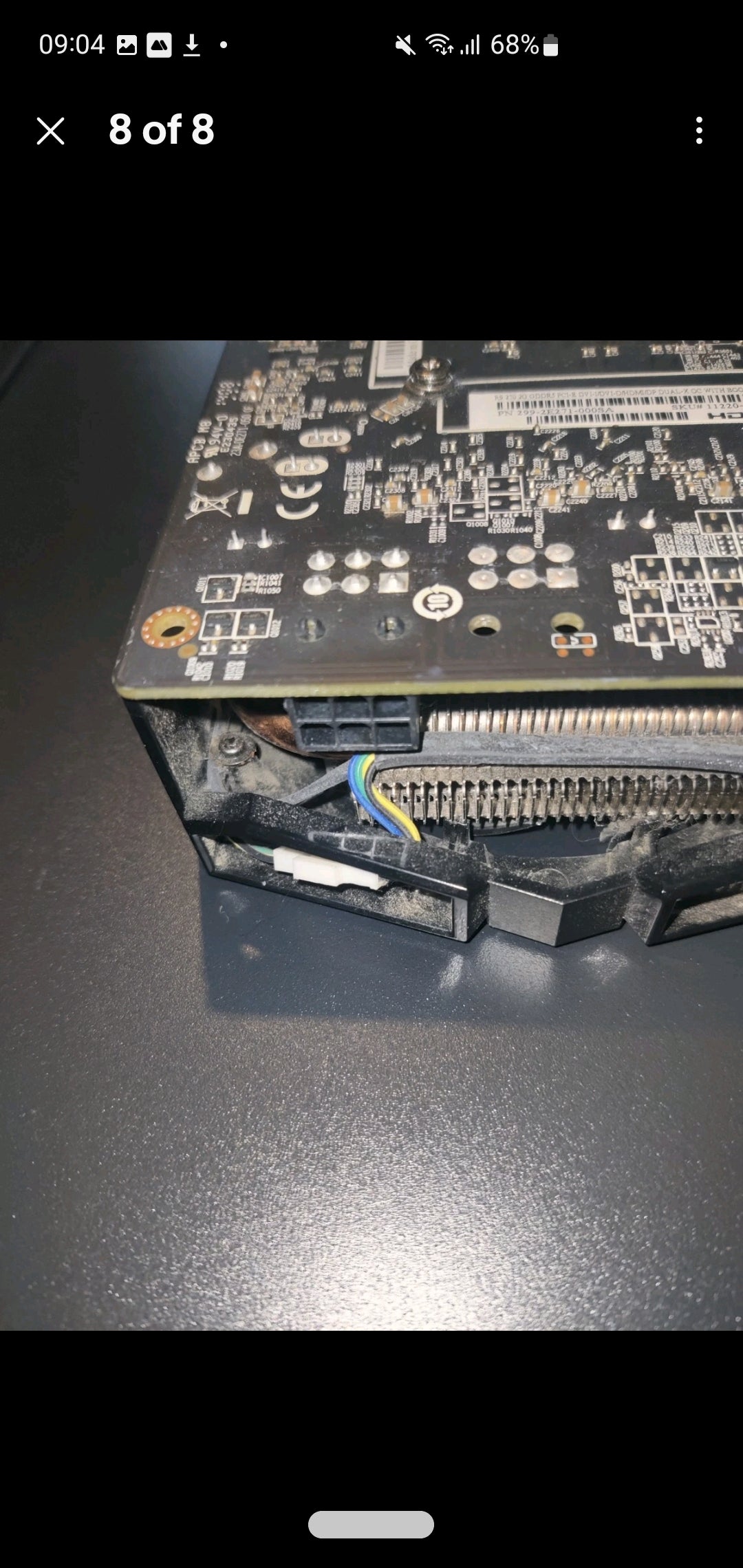 Faulty Sapphire r9 270 Graphics card GPU Artefacting