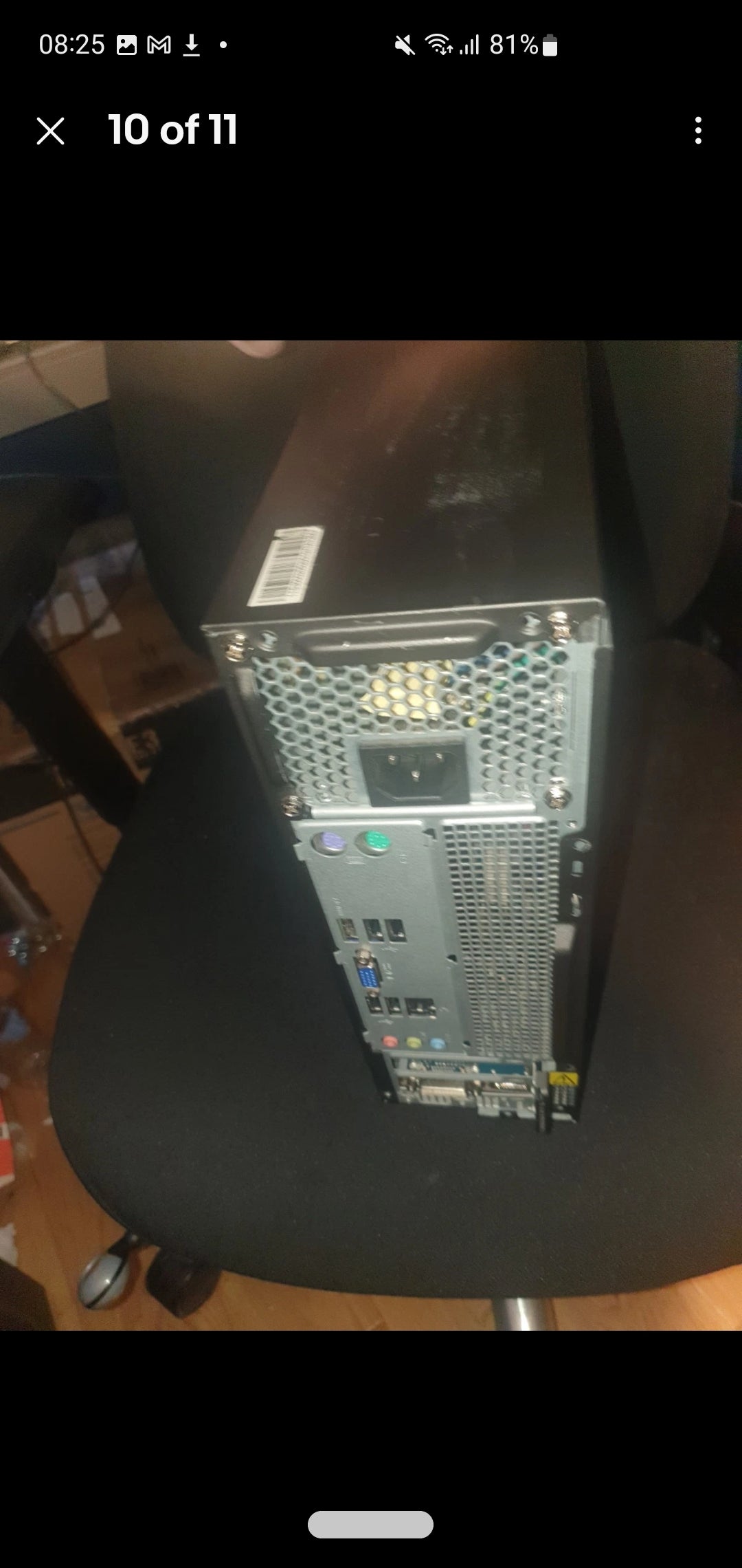 FOR PARTS - Lenovo H330 Desktop Computer With GPU