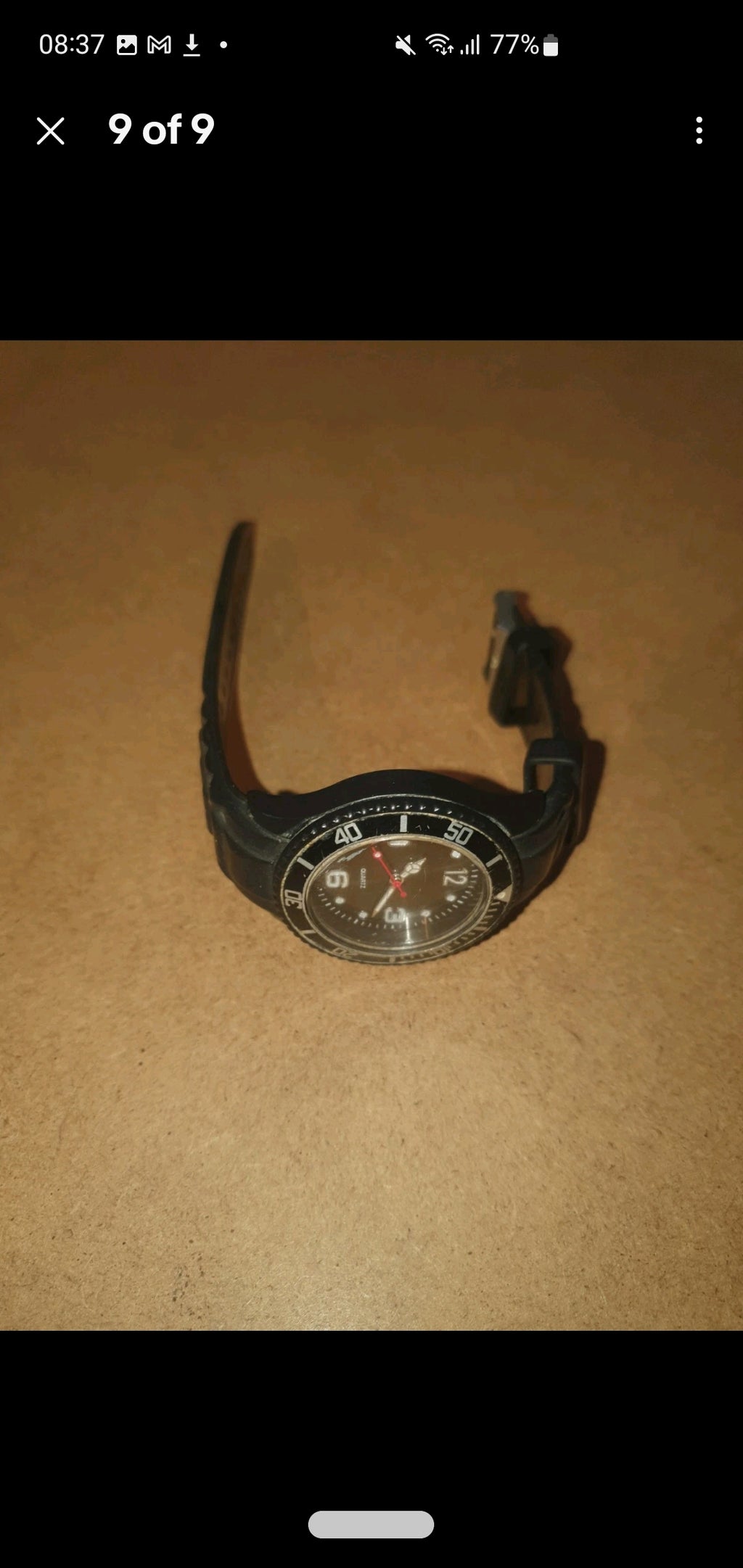 Luxmalità Black Classic Design Watch