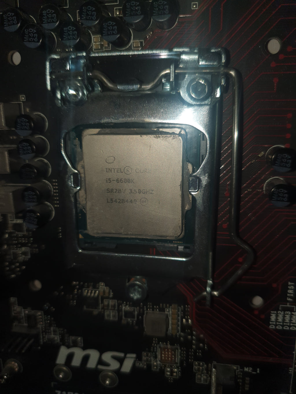 Faulty DDR4 Motherboard, CPU, Ram bundle
